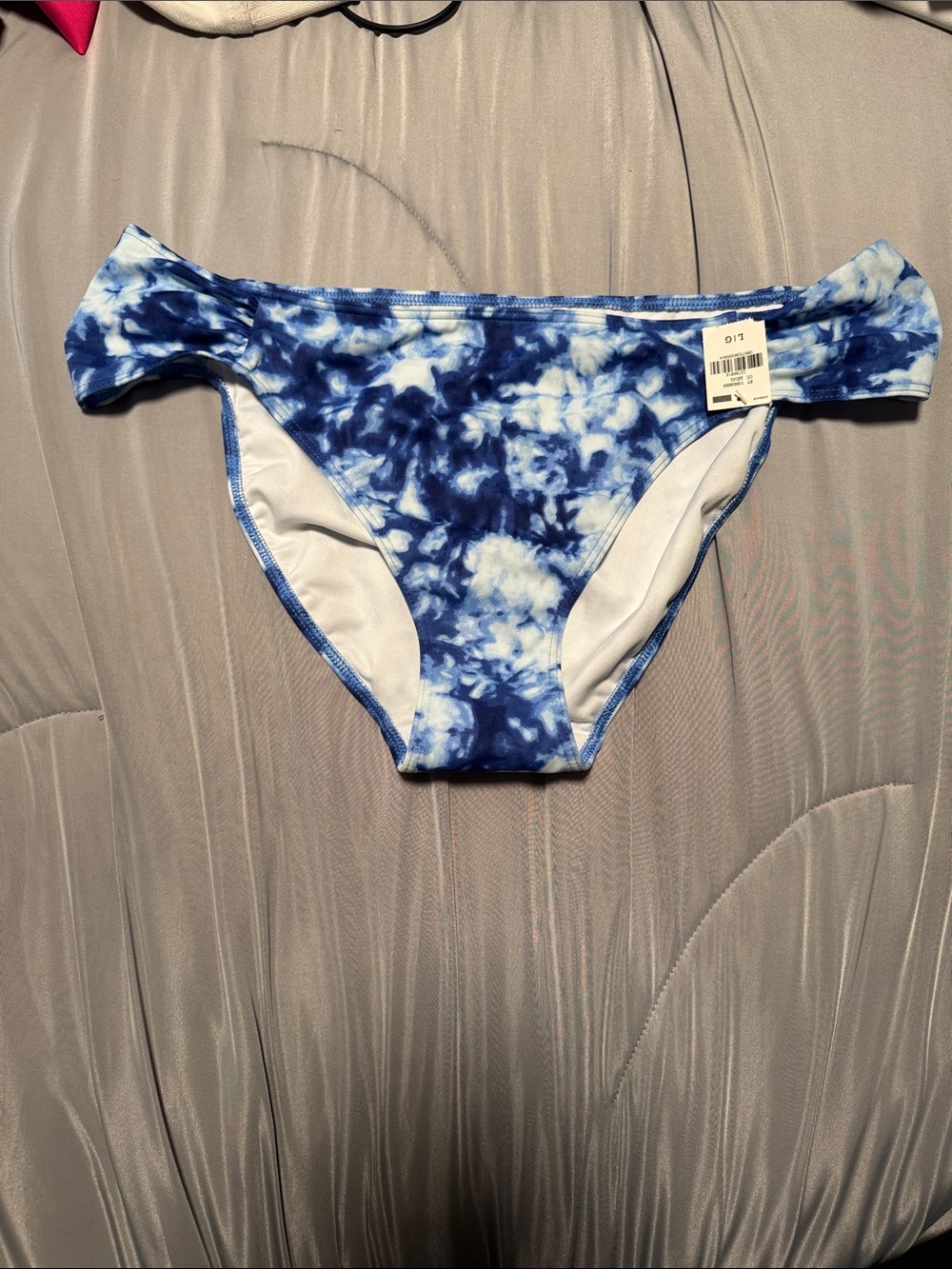Pink Victoria’s Secret tie dye bikini bottoms